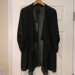 Fashion Nova Dark Green Cardigan